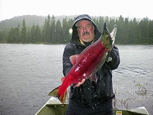 Island Wings fishing tour from Ketchikan, souteast Alaska by floatplane.