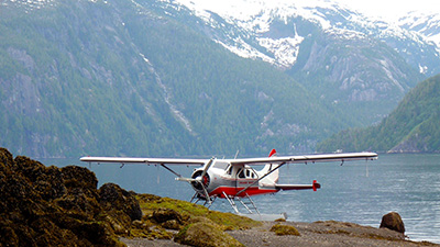 Lady Esther on a Misty Fiords Flightseeing tour, southeast Alaska.