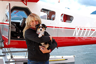 Michelle and Island Wings welcomes you to come flightseeing in Ketchikan and the Misty Fiords national monument by seaplane.