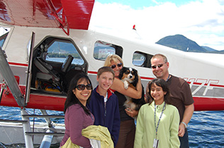 Island Wings flightseeing in Ketchikan.